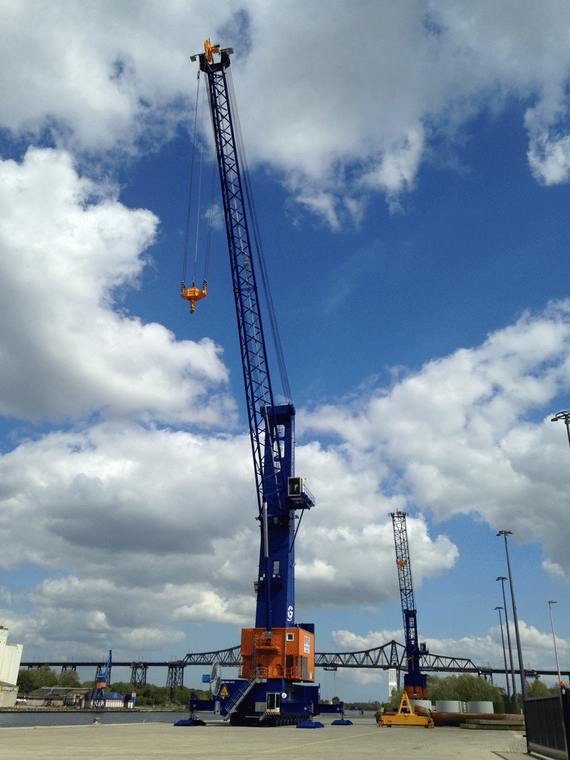 Hafenkran Rendsburg